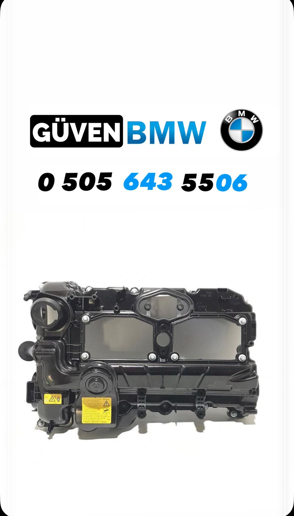 bmw f30 f10 çıkma orjinal n20 külbülatör kapağı oem 11127588412